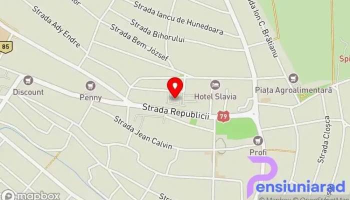 hartă a La Măgduța Restaurant în Salonta