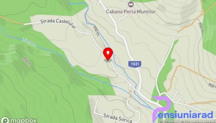 hartă a La Taverna Valea Doftanei Restaurant, Bed & Breakfast, Unitate de cazare rurală, Pensiune, Hotel, Cazare în regim hotelier în Trăisteni