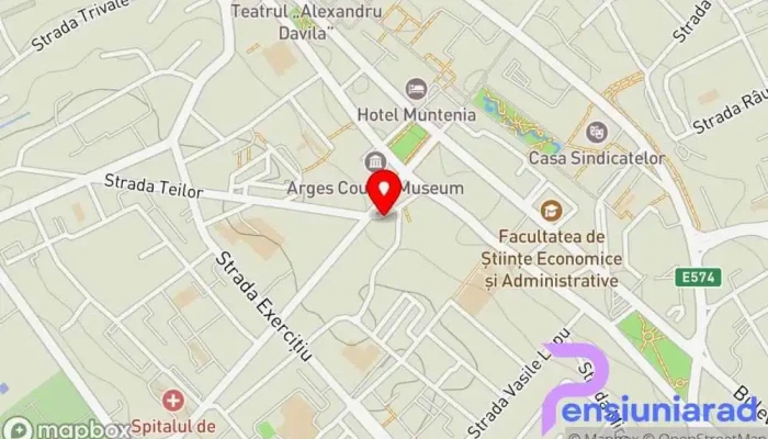 hartă a La Tuciuri Restaurant în Pitești