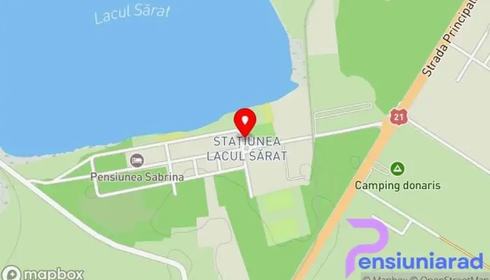 Lacu Sarat Resort Hartă - Brăila