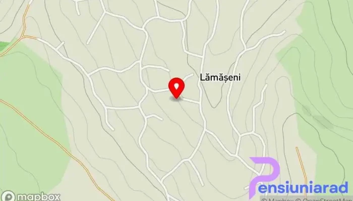 hartă a Lămășeni  în Lămășeni