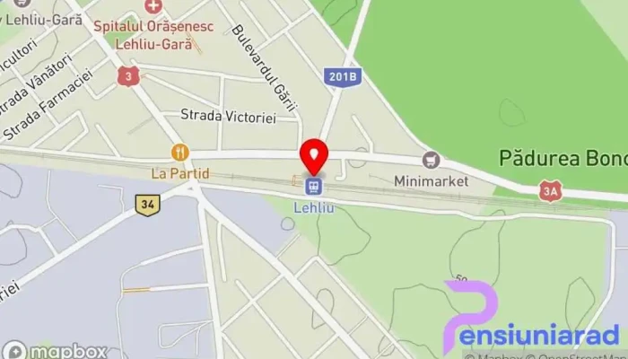hartă a Lehliu Gară în Lehliu-Gară