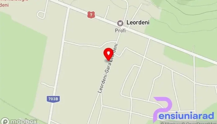 hartă a Leordeni  în Leordeni
