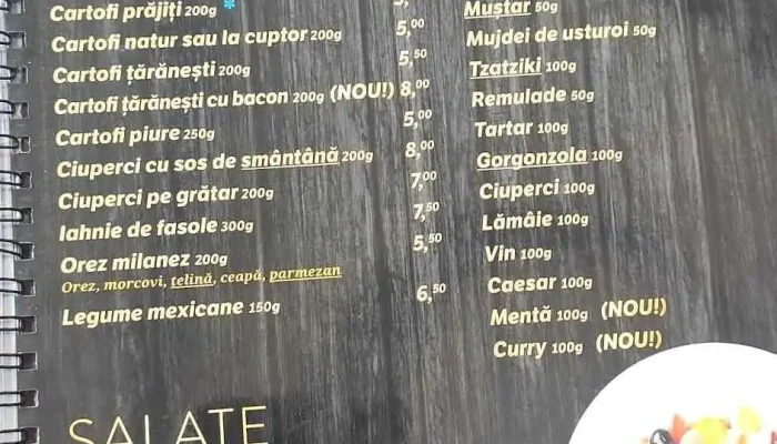 Leu De Aur Meniu - Zlatna