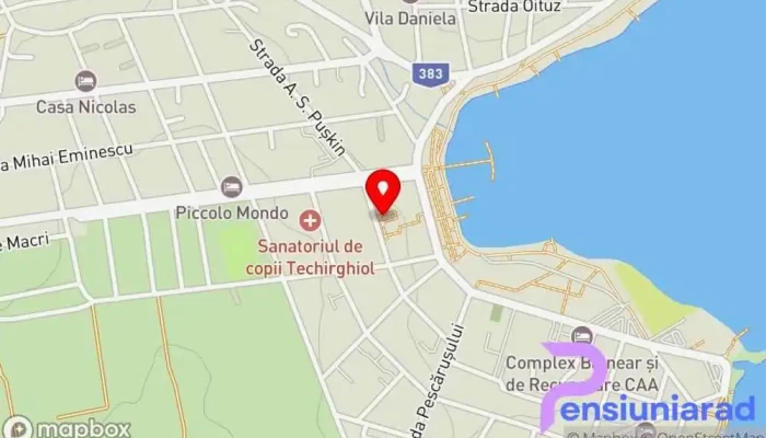 Manastirea Adormirea Maicii Domnului Techirghiol Hartă - Techirghiol