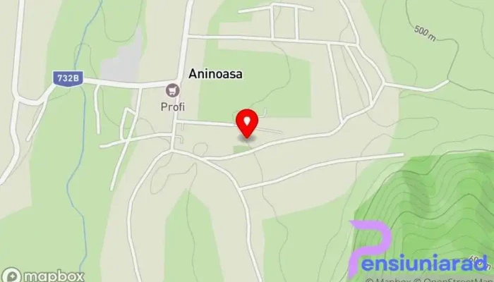 hartă a Mănăstirea Aninoasa Mănăstire în Aninoasa