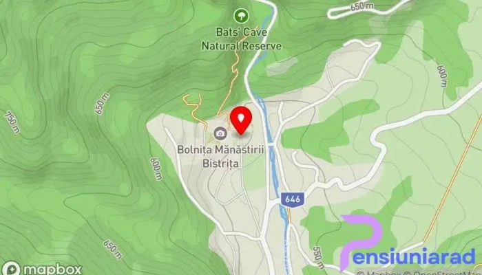 Manastirea Bistrita De Valcea Hartă - Bistrița