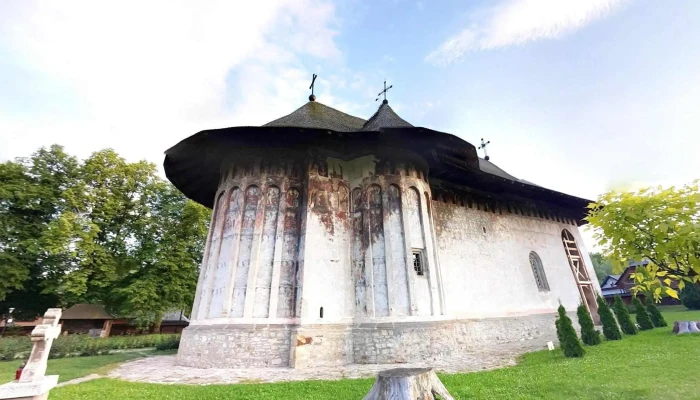 Manastirea Humor Street View Si 360deg - Mănăstirea Humorului