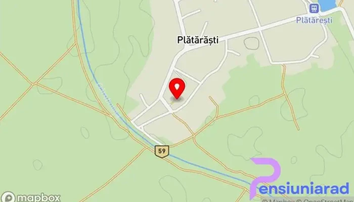 hartă a Mănăstirea Plătărești Mănăstire în Plătărești