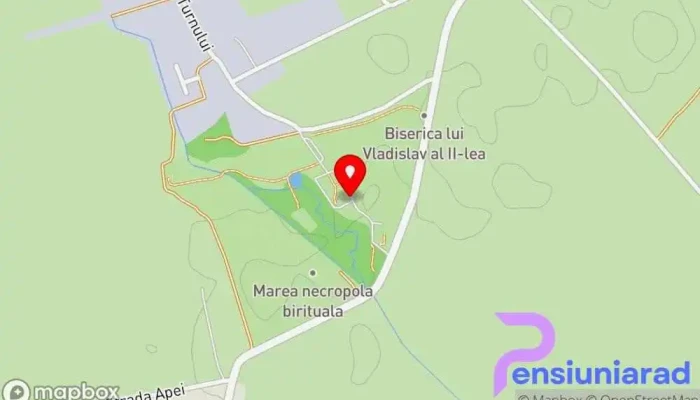 hartă a Mănăstirea 