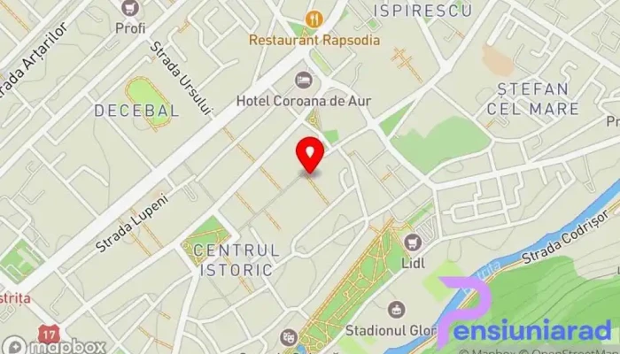 hartă a Marhaba FastFood&Grill Restaurant în Bistrița