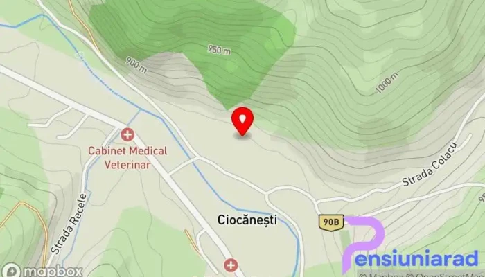hartă a Melios Bed & Breakfast, Cazare în Ciocănești