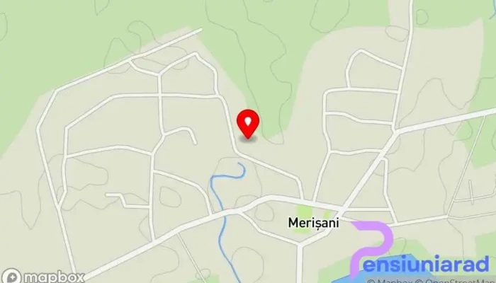 hartă a Merişani  în Merişani