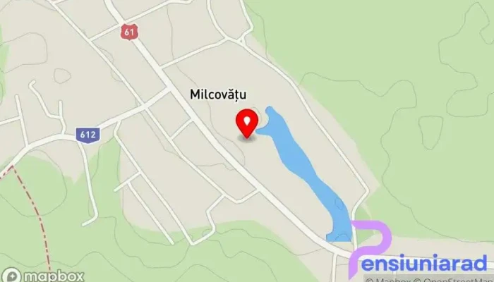 hartă a Milcovăţu  în Milcovăţu