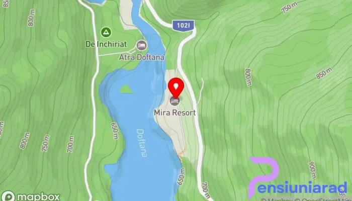 hartă a Mira by Atra Hotel în Teșila