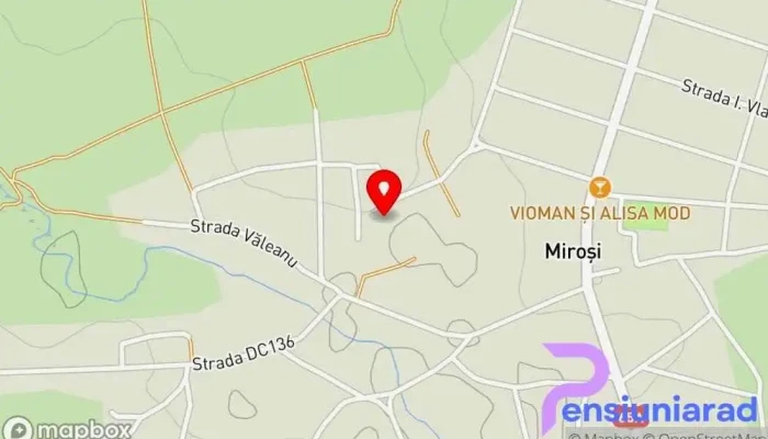 hartă a Miroși  în Miroși
