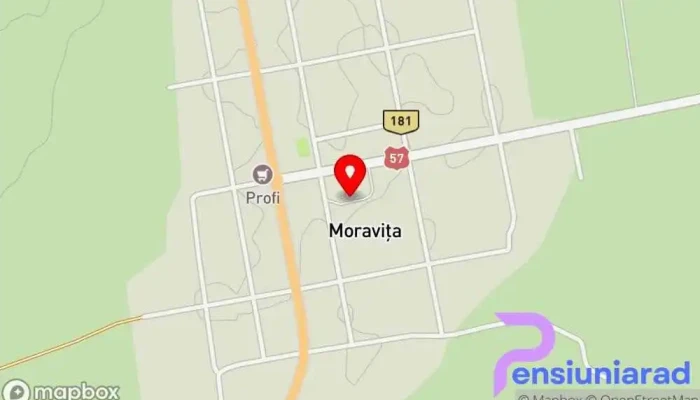Moravita Hartă - Moravița