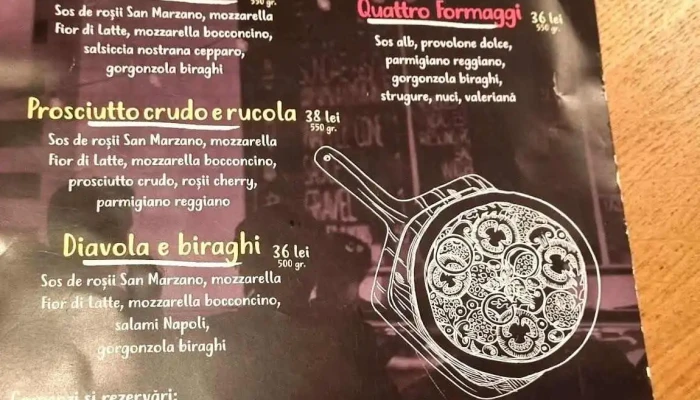 Musceleanca -  Meniu - Câmpulung