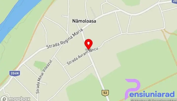 Namoloasa Hartă - Nămoloasa
