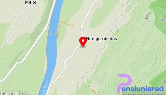hartă a Nimigea de Sus  în Nimigea de Sus