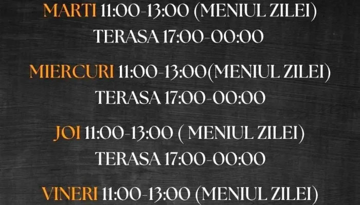Noir Terrace And Lounge B -  Meniu - Chișineu-criș