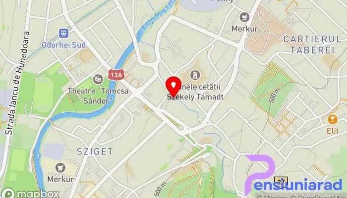 Nozon Apartments -  Hartă - Odorheiu Secuiesc