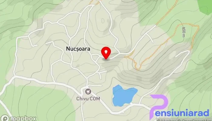 hartă a Nucșoara  în Nucșoara