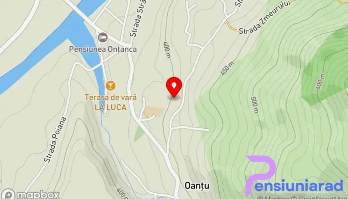 hartă a Oantu  în Oantu