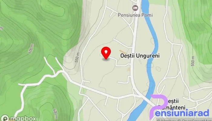hartă a Oeștii Ungureni  în Oeștii Ungureni