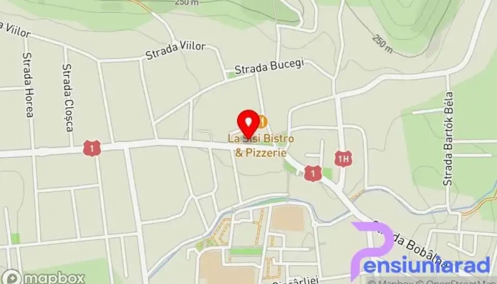 hartă a OlimpTom Hotel în Aleșd
