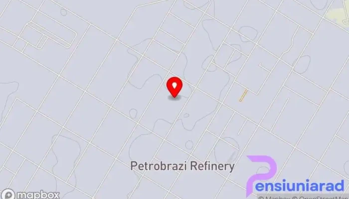hartă a OMV Petrom Rafinărie de petrol în Brazii de Sus