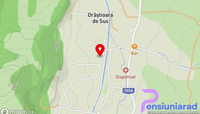 hartă a Orăștioara de Sus  în Orăștioara de Sus