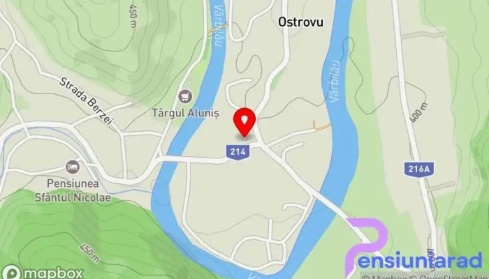 hartă a Ostrovu  în Ostrovu