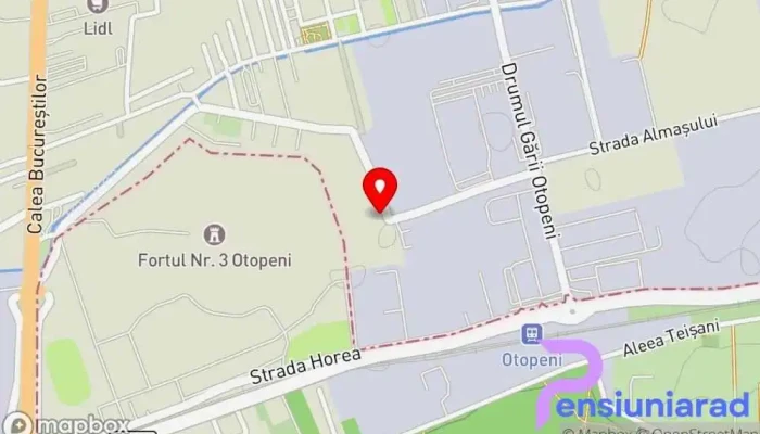 hartă a Otopeni Suites by CityBookings Hotel, Hotel cu ședere prelungită, Apartament în regim hotelier în Otopeni