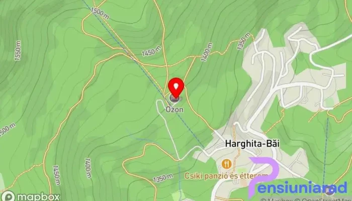 Ozon -  Hartă - Harghita-băi