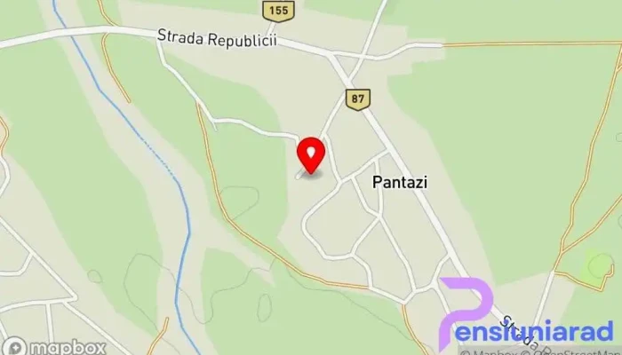 hartă a Pantazi  în Pantazi