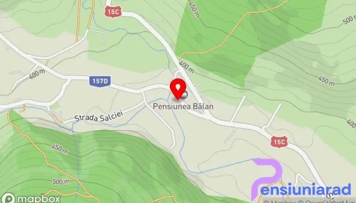 hartă a Pensiunea Balan Garcina Hotel în Piatra Neamț