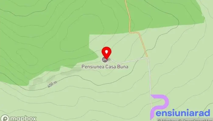 hartă a Pensiunea Casa Buna Pensiune de familie în Girbova