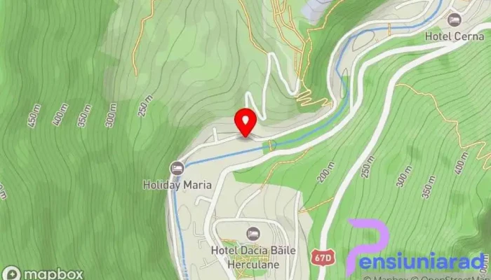 Pensiunea Casa Dimitrios -  Hartă - Băile Herculane