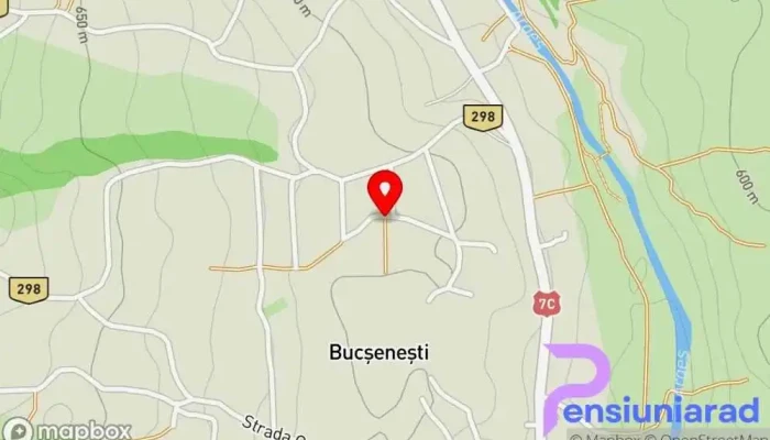 hartă a Pensiunea Casa Maria Bed & Breakfast, Pensiune în Bucșenești