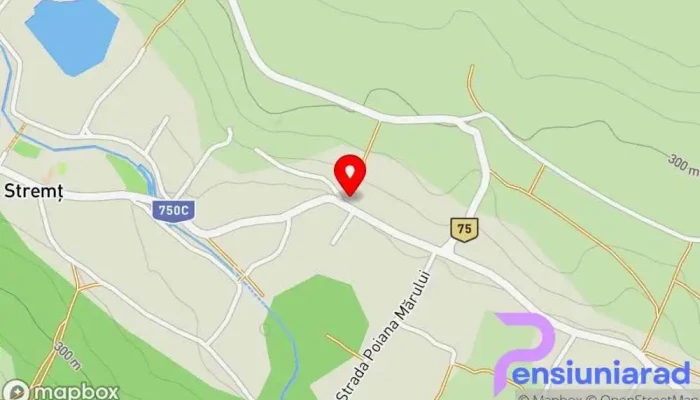 hartă a Pensiunea Colev Bed & Breakfast în Stremț