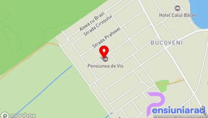 hartă a Pensiunea de vis Pensiune de familie, Restaurant familial în Buftea