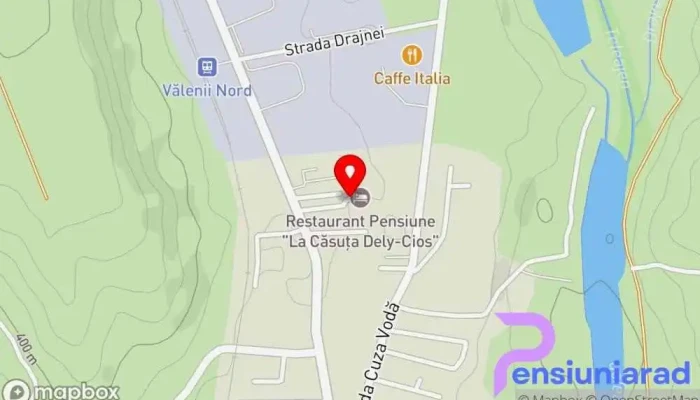 hartă a Pensiunea Dely Cios Bed & Breakfast, Restaurant pentru micul dejun, Hotel, Cazare, Restaurant în Vălenii de Munte