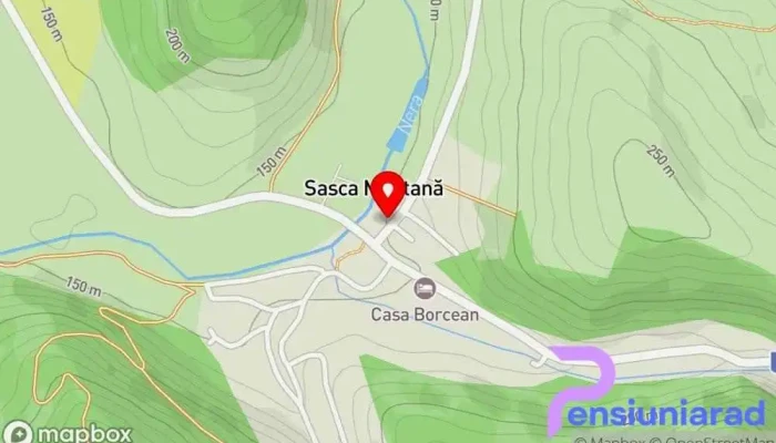 Pensiunea Dora -  Hartă - Sasca Montană