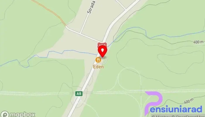hartă a Pensiunea Eden Hotel în Agapia