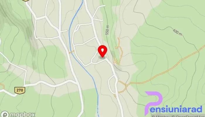 hartă a Pensiunea Elena Corbi Pensiune, Hotel în Jgheaburi