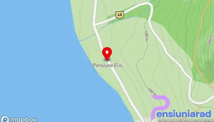 Pensiunea Elis -  Hartă - Coronini