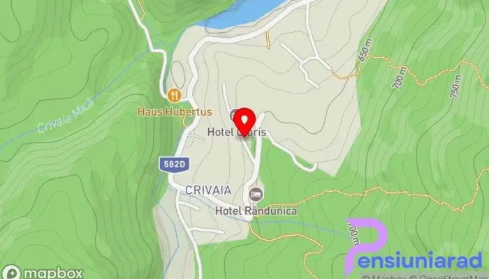Pensiunea Franzdorf Alpin -  Hartă - Văliug