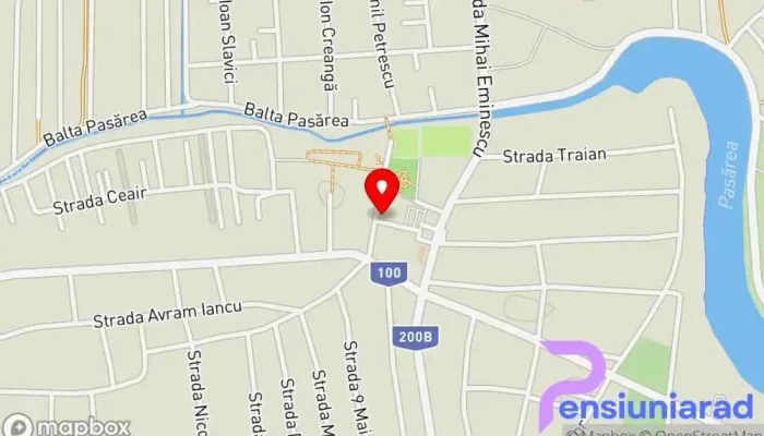 hartă a Pensiunea GRS Hotel în Tunari
