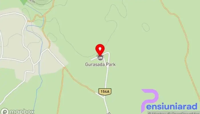 hartă a Pensiunea Gurasada Park Bed & Breakfast, Pensiune, Restaurant în Gurasada Park Route